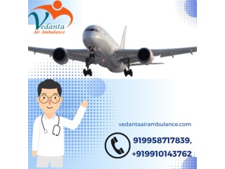 Avail of Vedanta Air Ambulance Services in Siliguri with Advanced Medical Tools