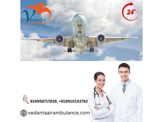 Utilize Vedanta Air Ambulance Services in Indore for Quick and Safe Patient Transfer