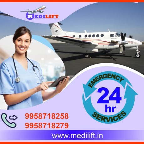 gain-air-ambulance-services-in-delhi-by-medilift-with-safe-relocation-big-0