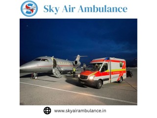 Sky Air Ambulance in Patna with Fully Hi-tech Medical Features