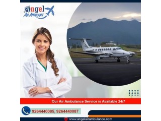 Use the 24 * 7 Non-Stops Air Ambulance Services in Delhi with Medical Team by Angel