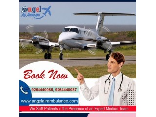 Take Angel Air Ambulance Services in Kolkata for Urgent Curative Transportation