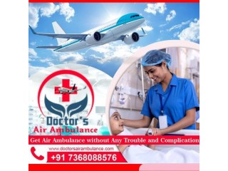 Book the Leading Air Ambulance Service In Varanasi by Doctors Air Ambulance
