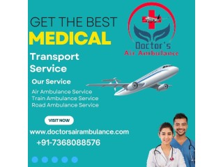 Take the Convenient Air Ambulance Services In Varanasi by Doctors with All Benefits