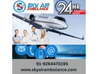 Choose Sky Air Ambulance from Patna for Risk-Free Transfer Facility