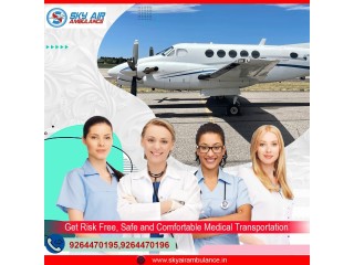 Sky Air Ambulance Service in Patna  Suitable for Hassle-Free Transportation