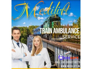 Choose Medilift Train Ambulance Services in Ranchi with All Medical Facilities