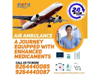 Take ICU Flights Air Ambulance Service In Ranchi by Angel at Low Cost