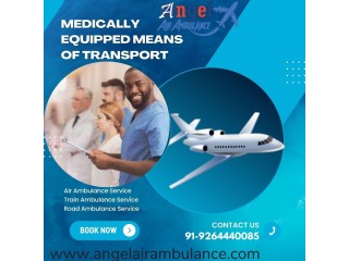 Air Ambulance Service In Chennai by Angel for Trouble Free Transportation to the Patients