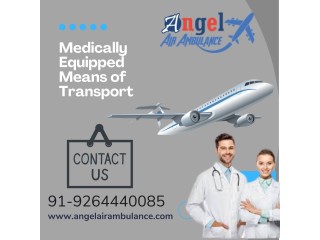 Air Ambulance Service In Hyderabad by Angel for Timely Curative Repatriation