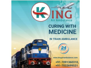 King Train Ambulance Service in Patna with Very Affordable Medical Transport Facilities