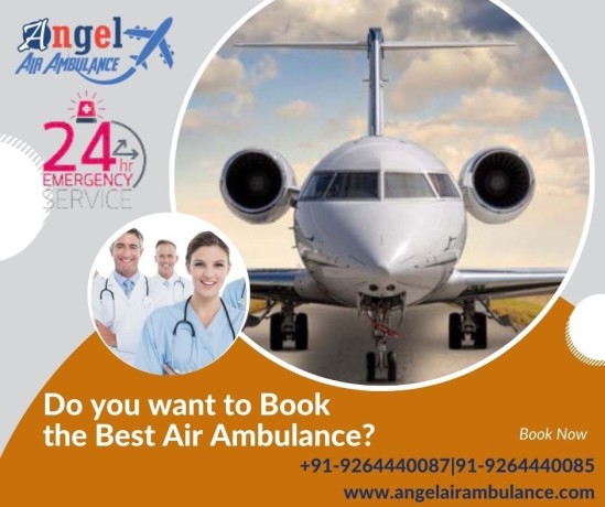 quickly-avail-leading-air-ambulance-services-in-mumbai-by-angel-with-medical-team-big-0