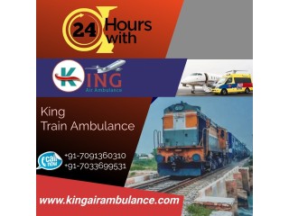 King Train Ambulance Service in Ranchi with Well-Experienced Medical Personnel