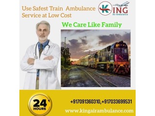 King Train Ambulance Service in Ranchi with Well-Trained Healthcare Crew