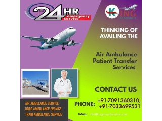 Hire King Air Ambulance in Varanasi - All Medical Facilities