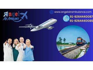 Book Budget-Friendly Air Ambulance Services in Ranchi with Healthcare by Angel