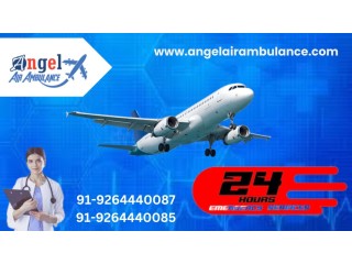 Required Air Ambulance Services in Guwahati with inimitable Medical Aid by Angel