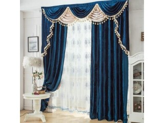 Choose Determining material and color for the motorized curtain in Faridabad