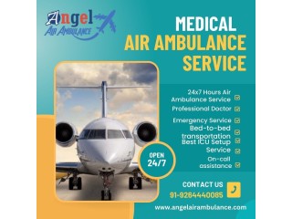 Receive Most Reliable Commercial Air Ambulance Services in Ranchi at Low Fare by Angel