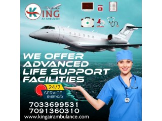 Undergoing Trouble with Searching for Best Air Ambulance Services in Raipur Call the King