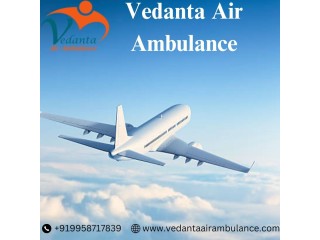 Get Vedanta Air Ambulance from Kolkata with Fabulous Medical Assistance