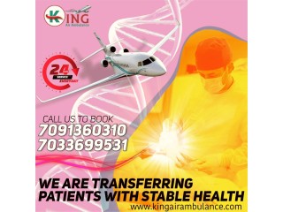 Use Now Air Ambulance Services in Kolkata with ICU Support from King