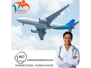 Vedanta Air Ambulance Service in Bhopal offers Affordable Cost  ICU Setup