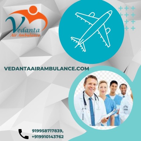 get-a-safe-patient-transfer-by-vedanta-air-ambulance-service-in-ranchi-big-0