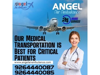 Angel Air Ambulance service in Raipur for Competent Ailing Shifting