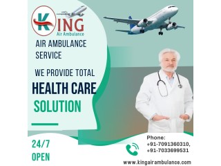 Low Cost With Reliable Services By King Air Ambulance In Agartala- Hire Charter Ambulance Anytime