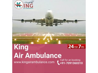 Low Fare With Reliable Services By King Air Ambulance From Cooch-Behar