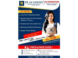 CA Foundation Regular Classes