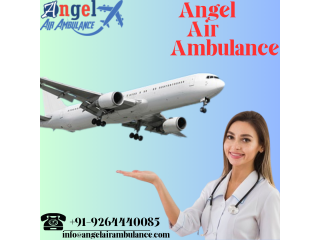 Angel Air Ambulance Service in Guwahati with the Safest Transportation