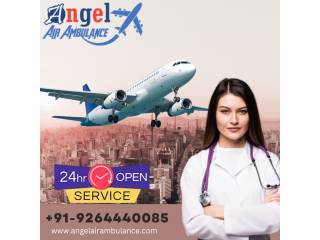 Utilize the Top and Fast Medical Facilities  through Angel Air Ambulance service in Raipur