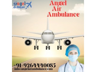 Get Reliable Medical Facilities by Angel Air Ambulance service in Varanasi with Paramedical Team