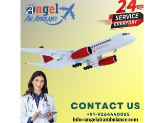 Pick the Most Credible Charter Angel Air Ambulance Service in Guwahati with Life-Defender Tools