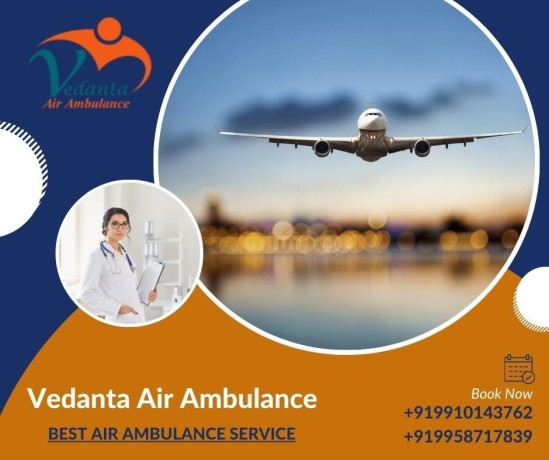 book-vedanta-air-ambulance-in-kolkata-for-attentive-and-easy-patient-relocation-big-0