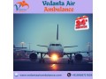 obtain-vedanta-air-ambulance-from-kolkata-with-fabulous-medical-advantages-small-0