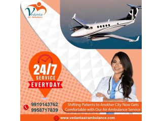 Pick Vedanta Air Ambulance from Kolkata for Fast Patient Transfer