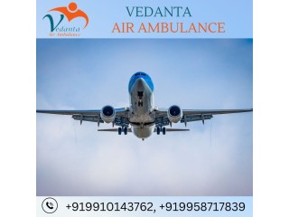 Choose Vedanta Air Ambulance in Kolkata for the Quickest Transfer Facility