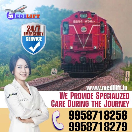 medilift-train-ambulance-service-in-ranchi-with-the-finest-medical-system-big-0