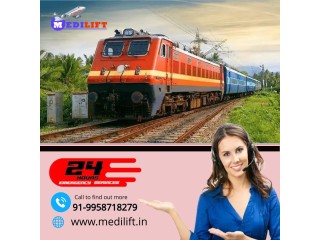 Hire The World's Top Medical System By Medilift Train Ambulance service in Delhi