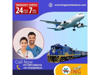 Select Smoothly Patients Relocation by Train Ambulance in Guwahati from King