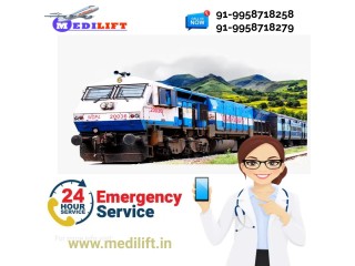 Use Finest and Danger-free Shifting by Medlift Train Ambulance Service in Kolkata