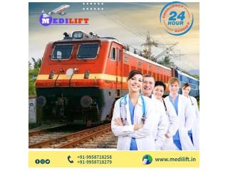 Medilift Train Ambulance Service in Bangalore with Effective Transportation with Hi-tech Service