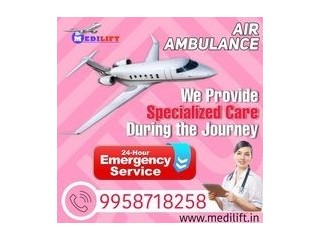 Medilift Train Ambulance Service in Patna  for Safe Emergency Transfer