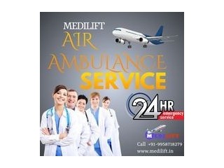 Get the Highly Admirable Train Ambulance Service in Guwahati  from Medilift