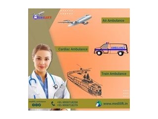 Medilift Train Ambulance in Delhi with Expert Doctors at a Low Rate