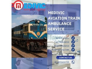 Medivic Aviation Helps You Travel Panic-Free In a Train Ambulance in Lucknow