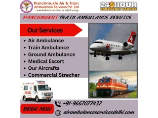 Panchamukhi ICU Train Ambulance in Chennai  Risk-Free Transportation Service Provided